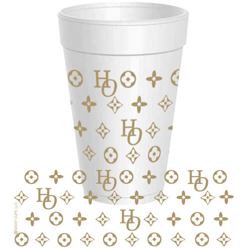 Christmas Styrofoam Cups