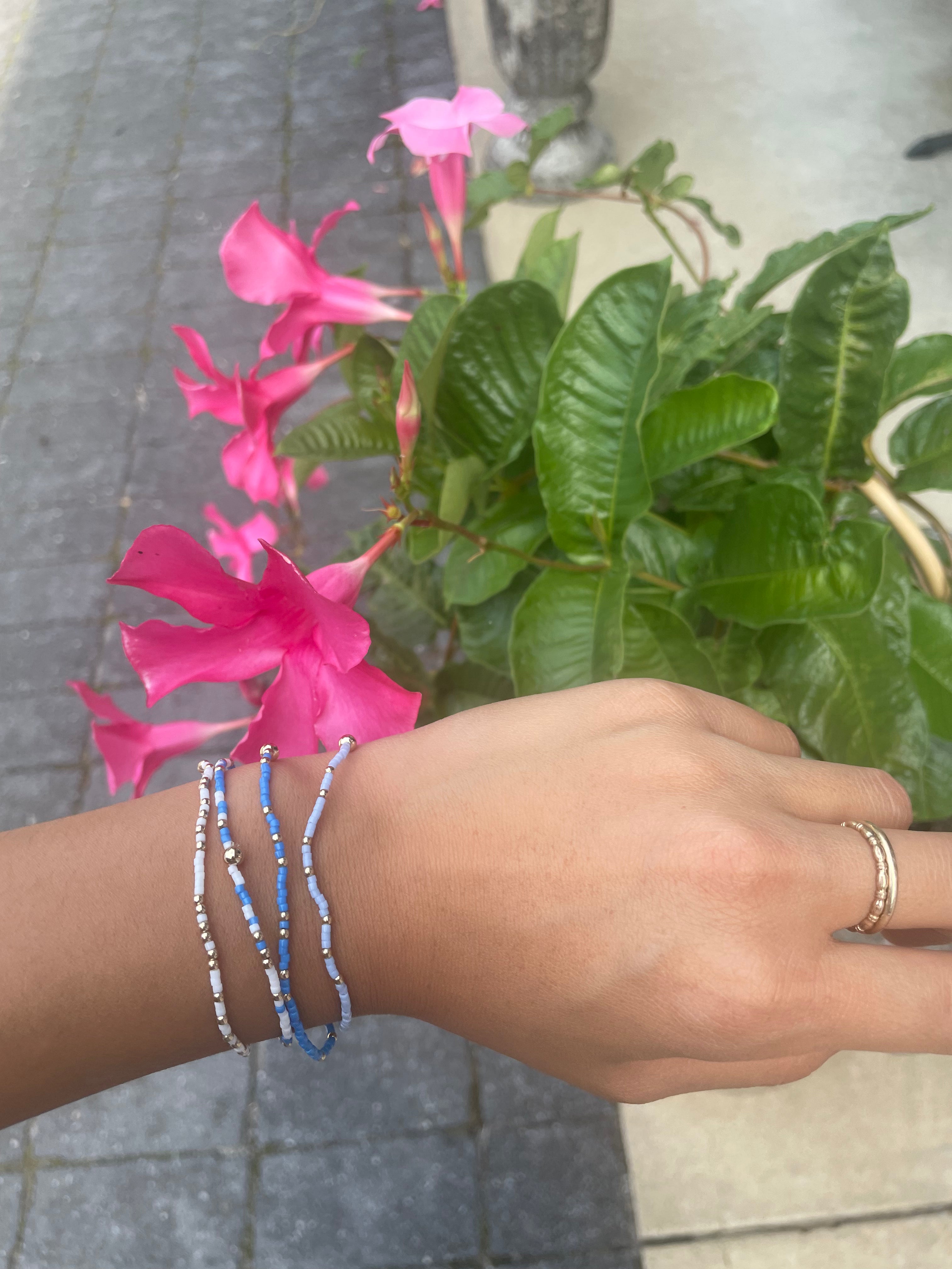 eNewton | Gameday Hope Unwritten Bracelets - Blue & White