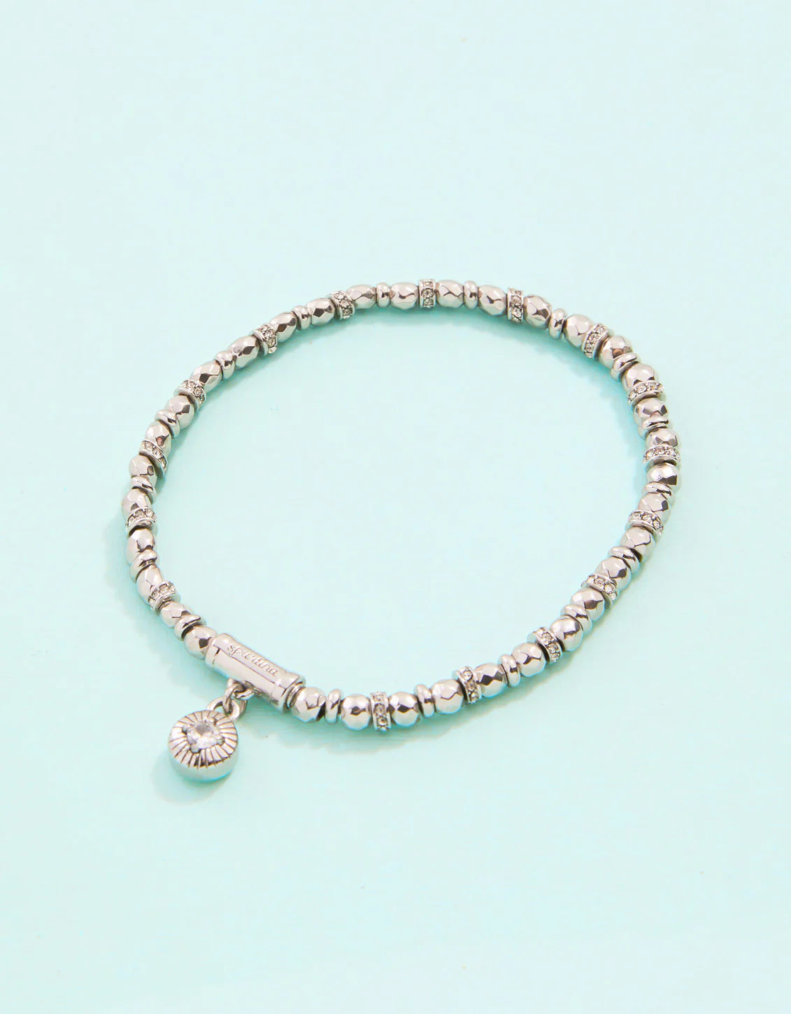 Spartina | Sparkling Port Royal Stretch Bracelet Crystal 4mm