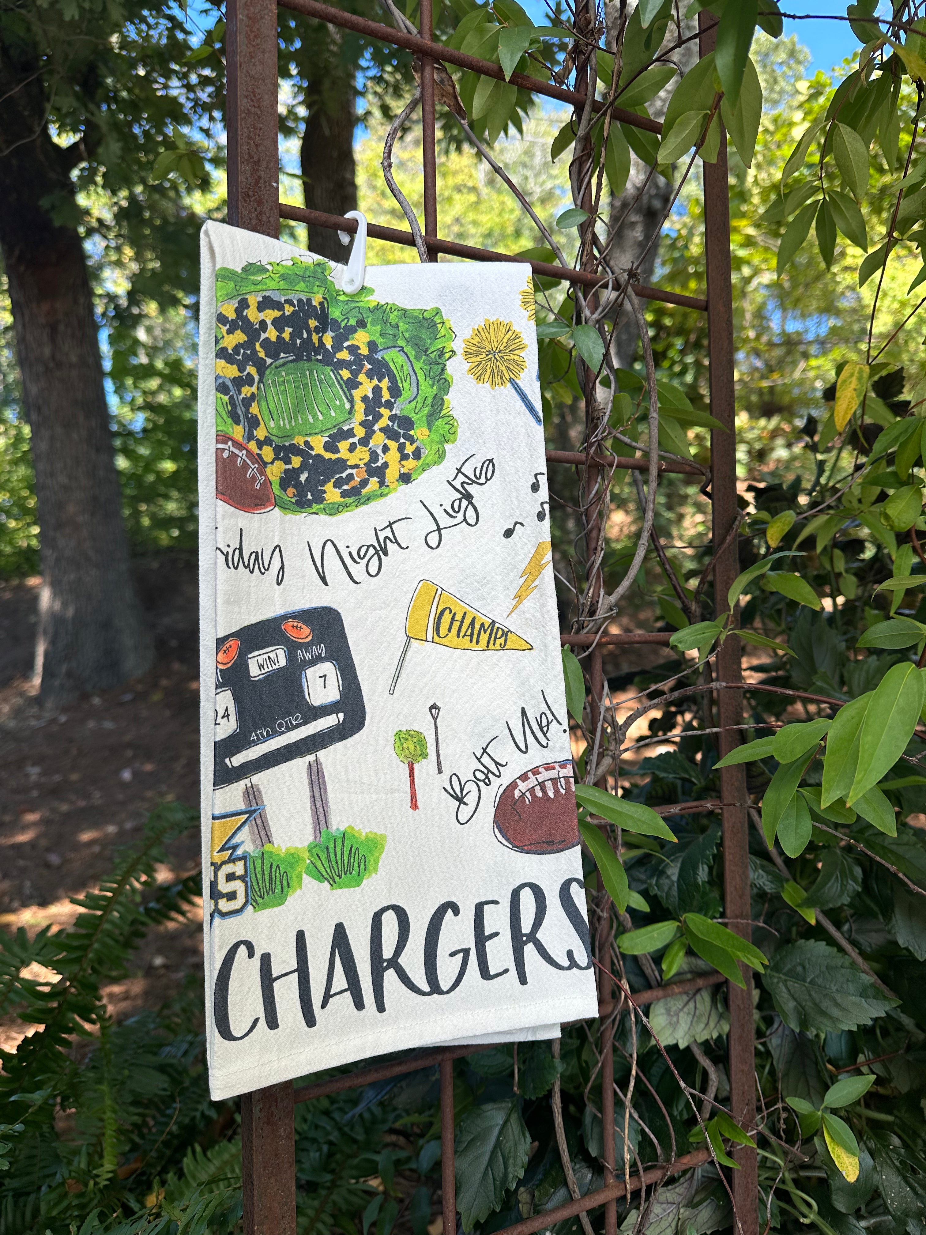 Happy by Rachel | CCS Friday Night Lights Towel