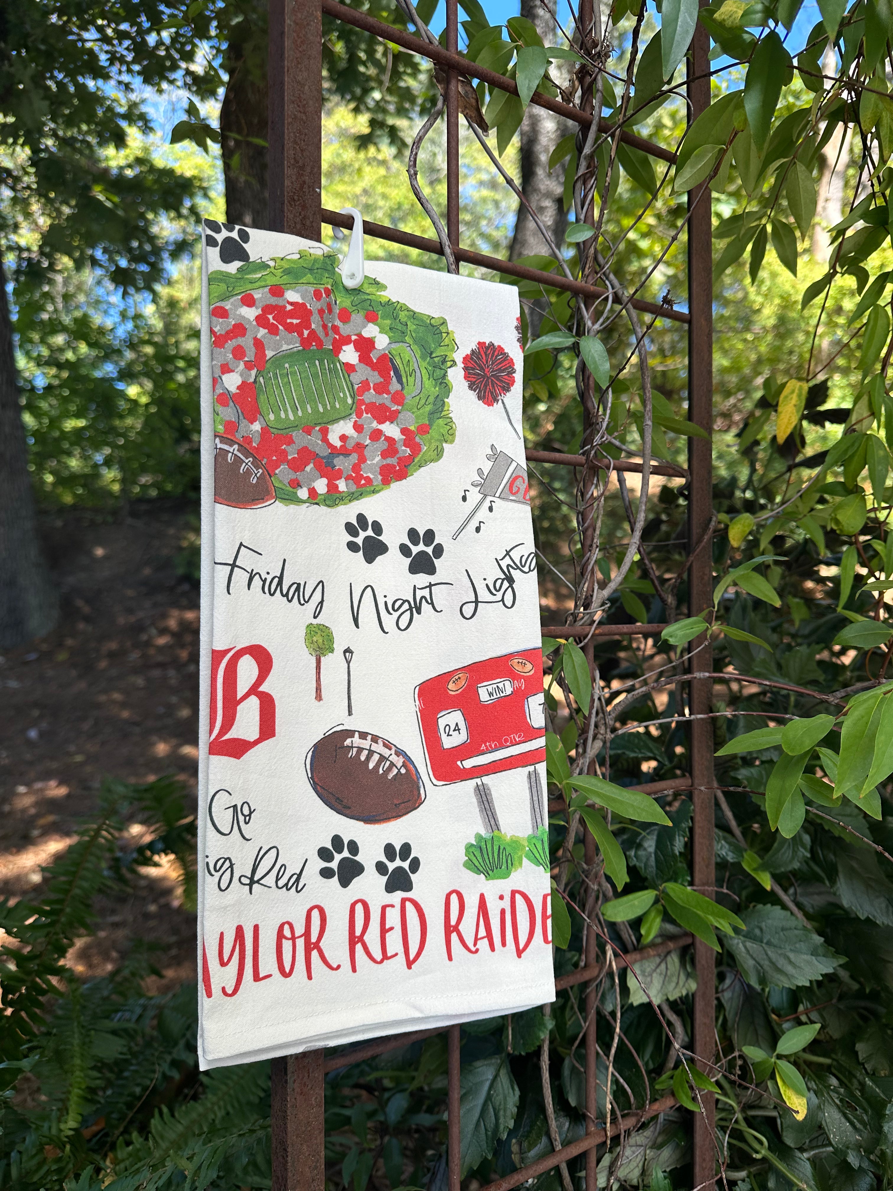 Happy by Rachel | Baylor Friday Night Lights Towel