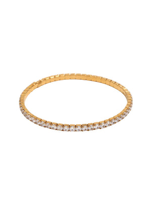 Vale Gold Stretchy Tennis Bracelets