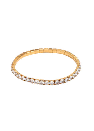 Vale Gold Stretchy Tennis Bracelets