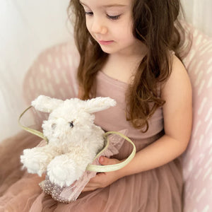 Mon Ami | Sugar Maltese Puppy and Purse Set