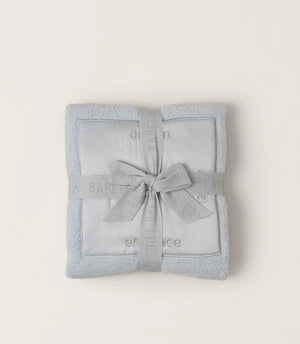 Barefoot Dreams | CozyChic Satin Trim Receiving Blanket