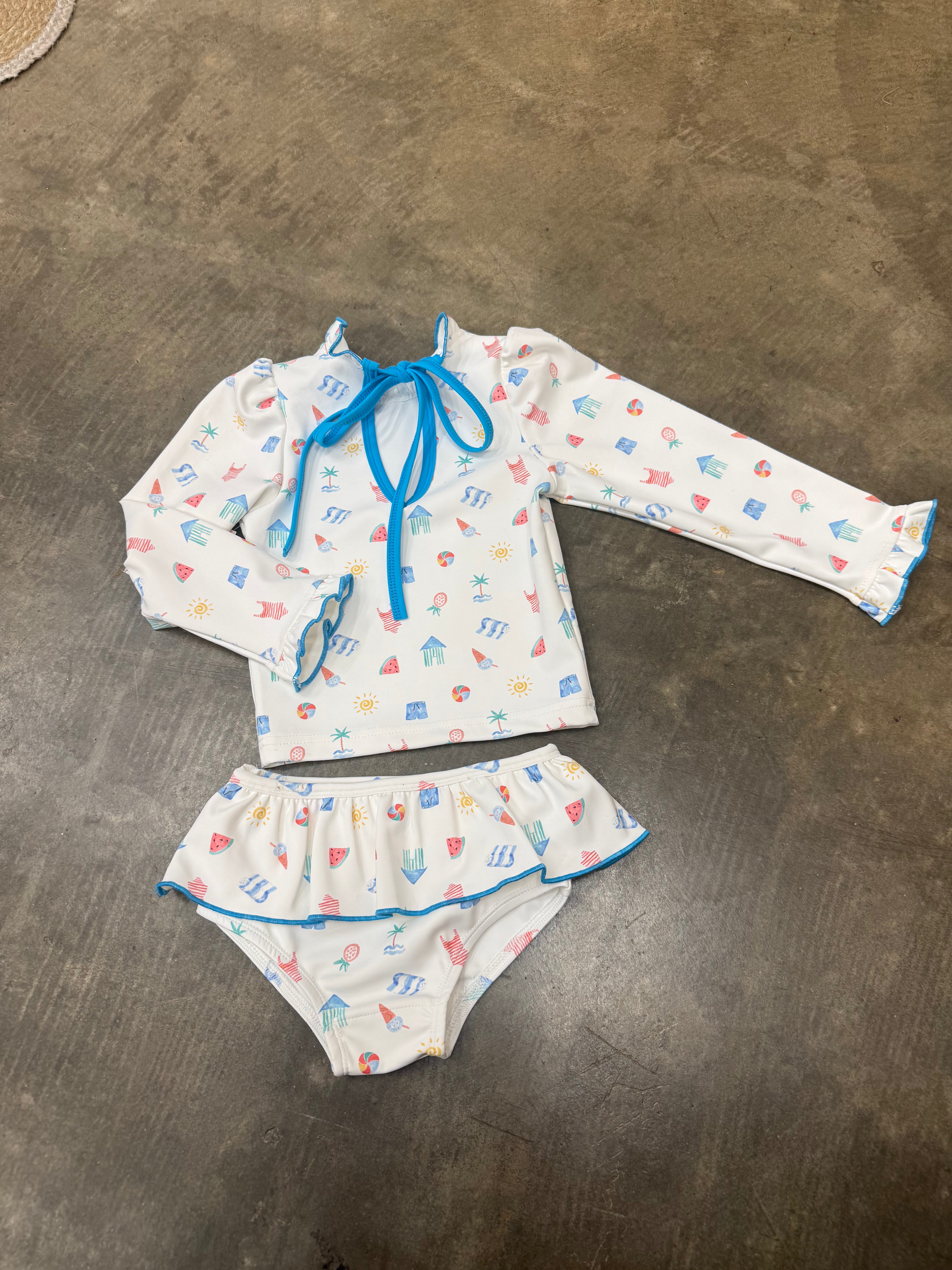 Seaside Sprinkles 2 Piece Swimsuit