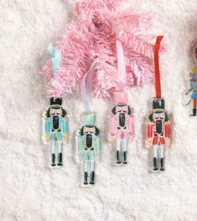 Acrylic Nutcracker Ornaments