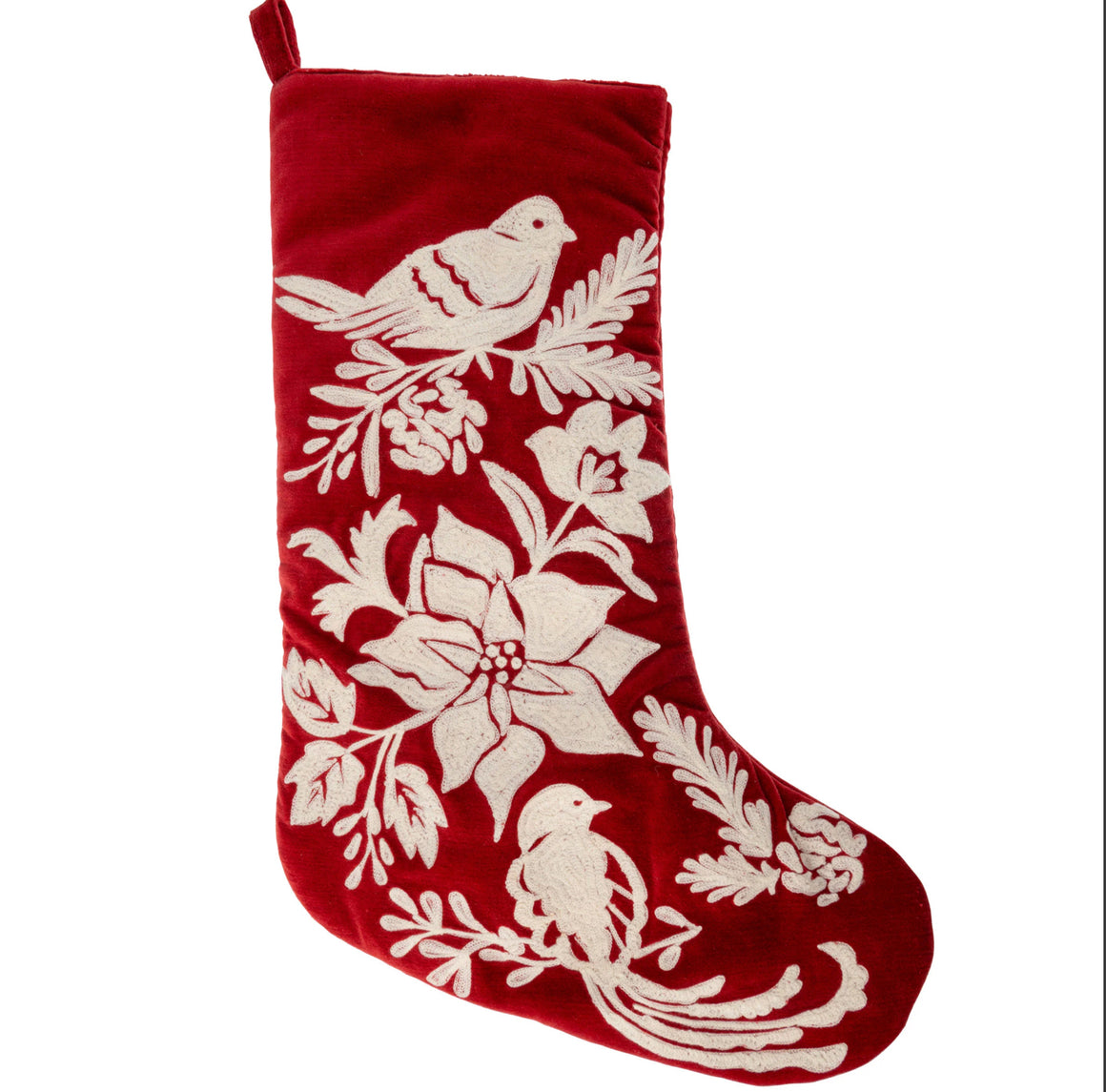 Toile Christmas Stockings