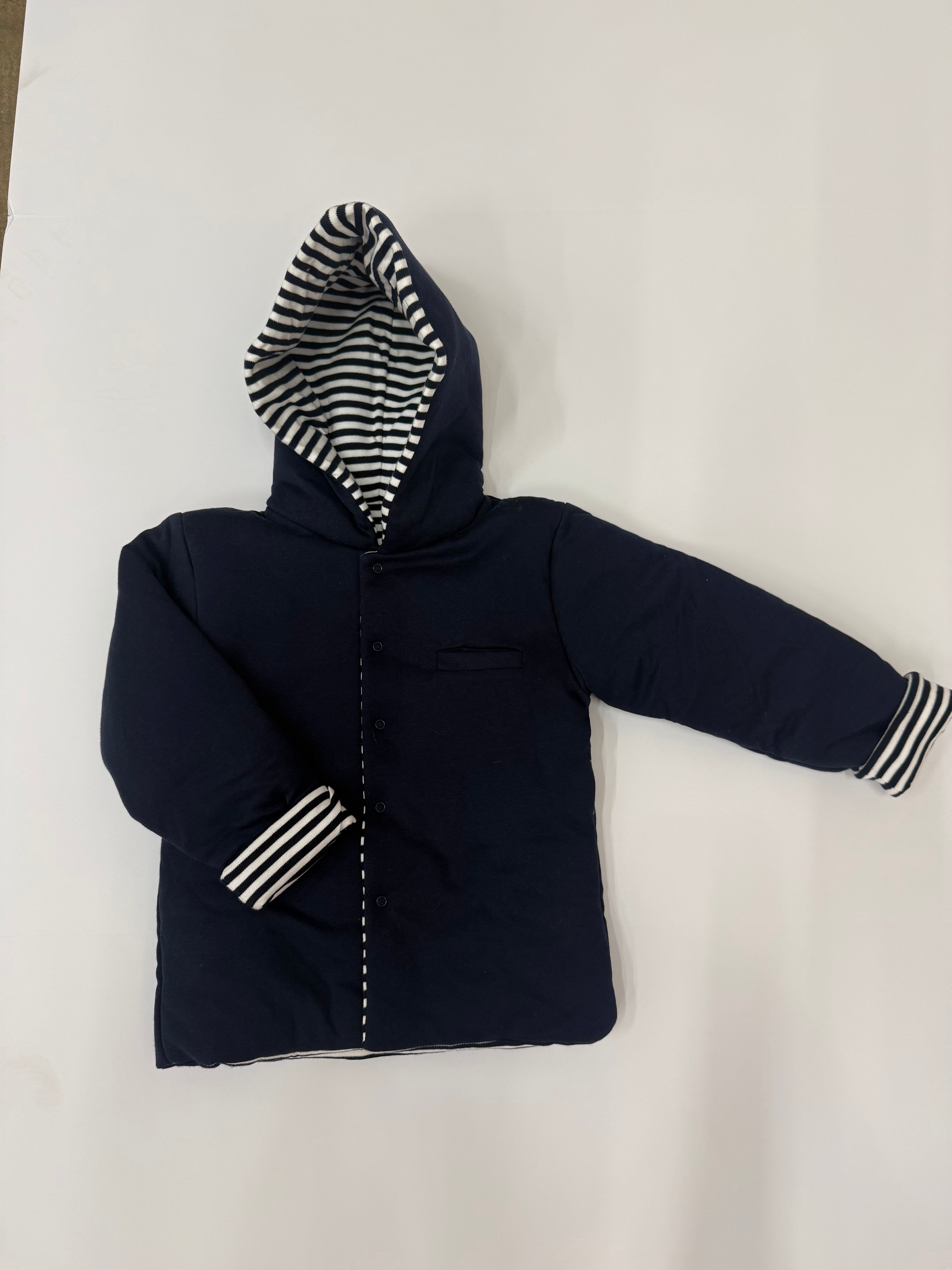 Elise Striped Hoodie