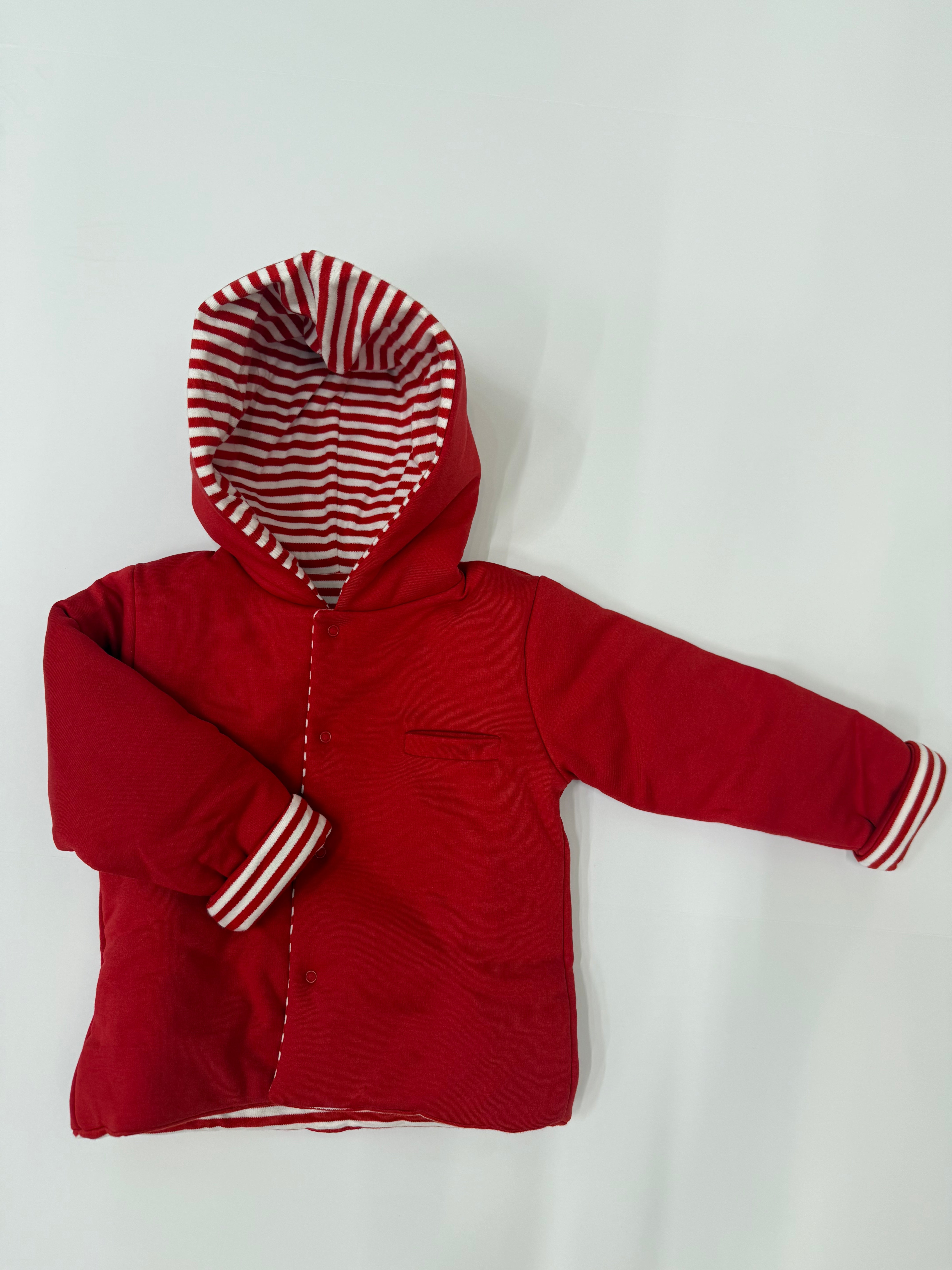Elise Striped Hoodie