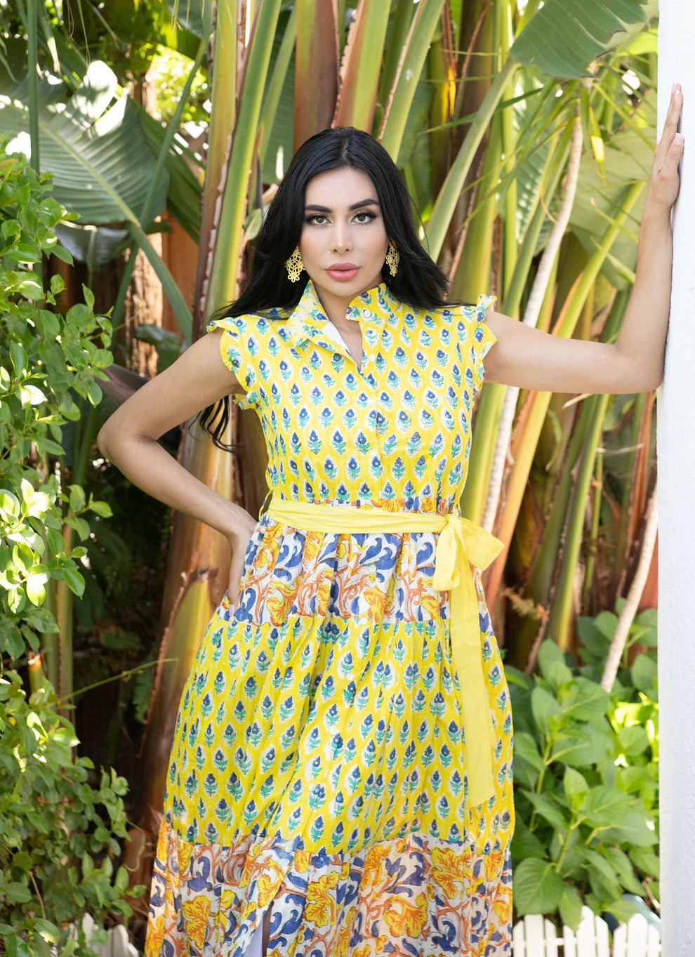 Brisara | Vera Dress- Positano