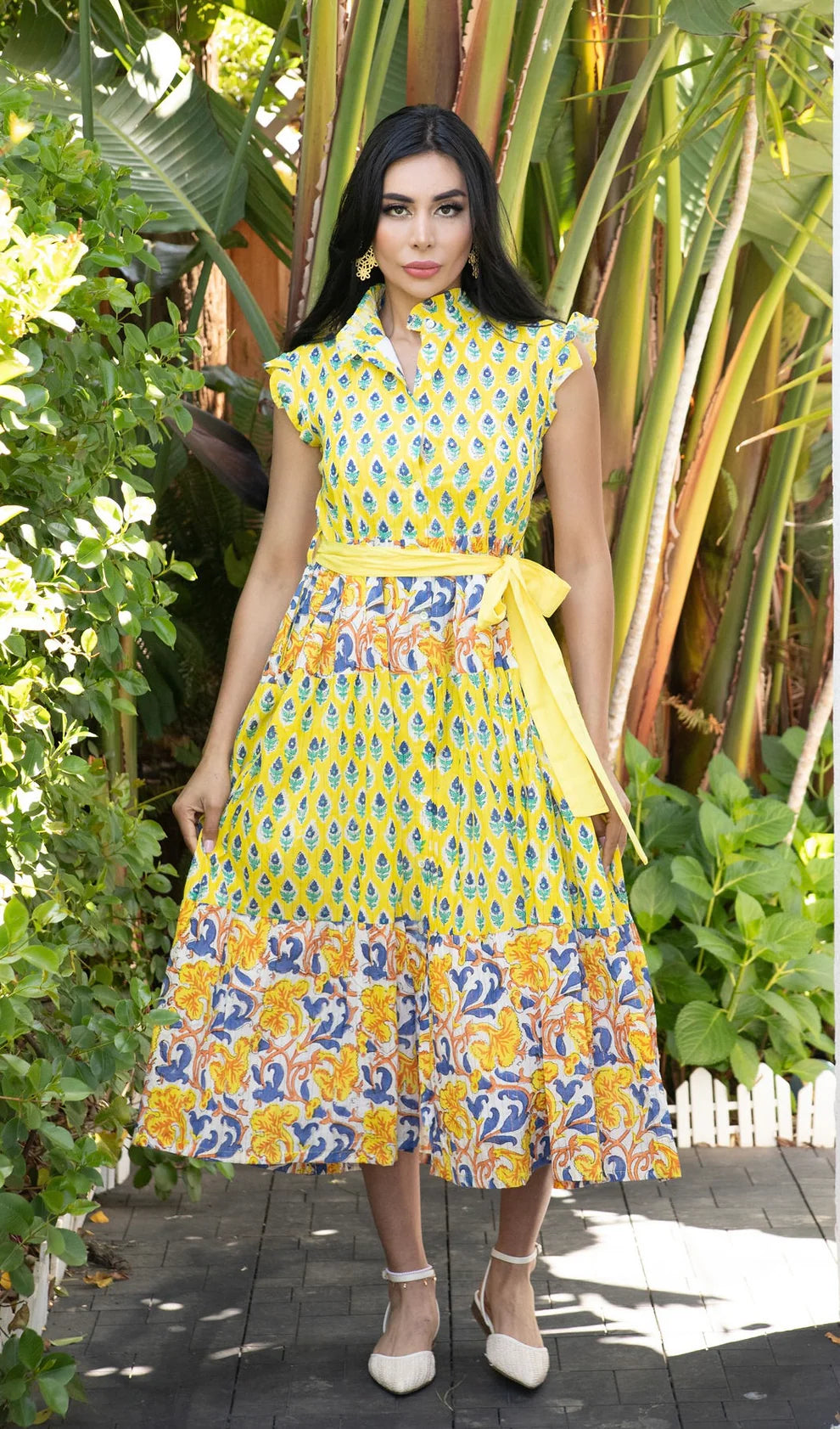 Brisara | Vera Dress- Positano