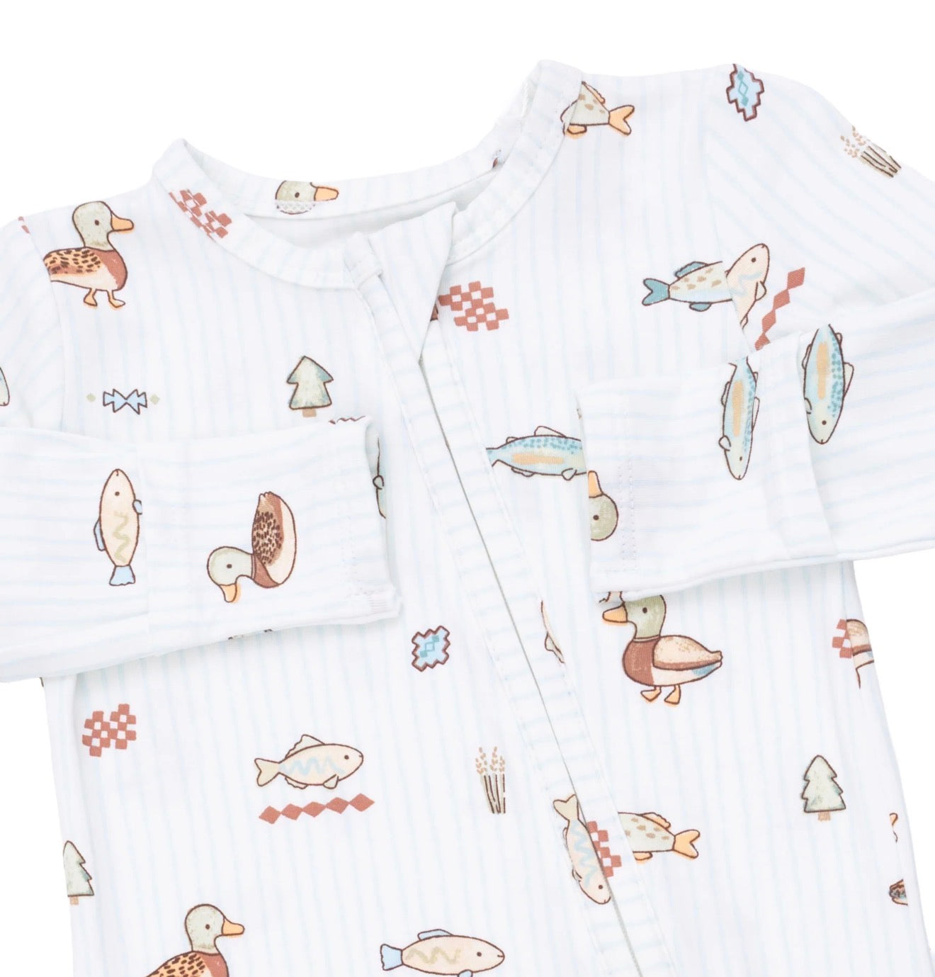Lake Cuties 2-Way Zipper Footie