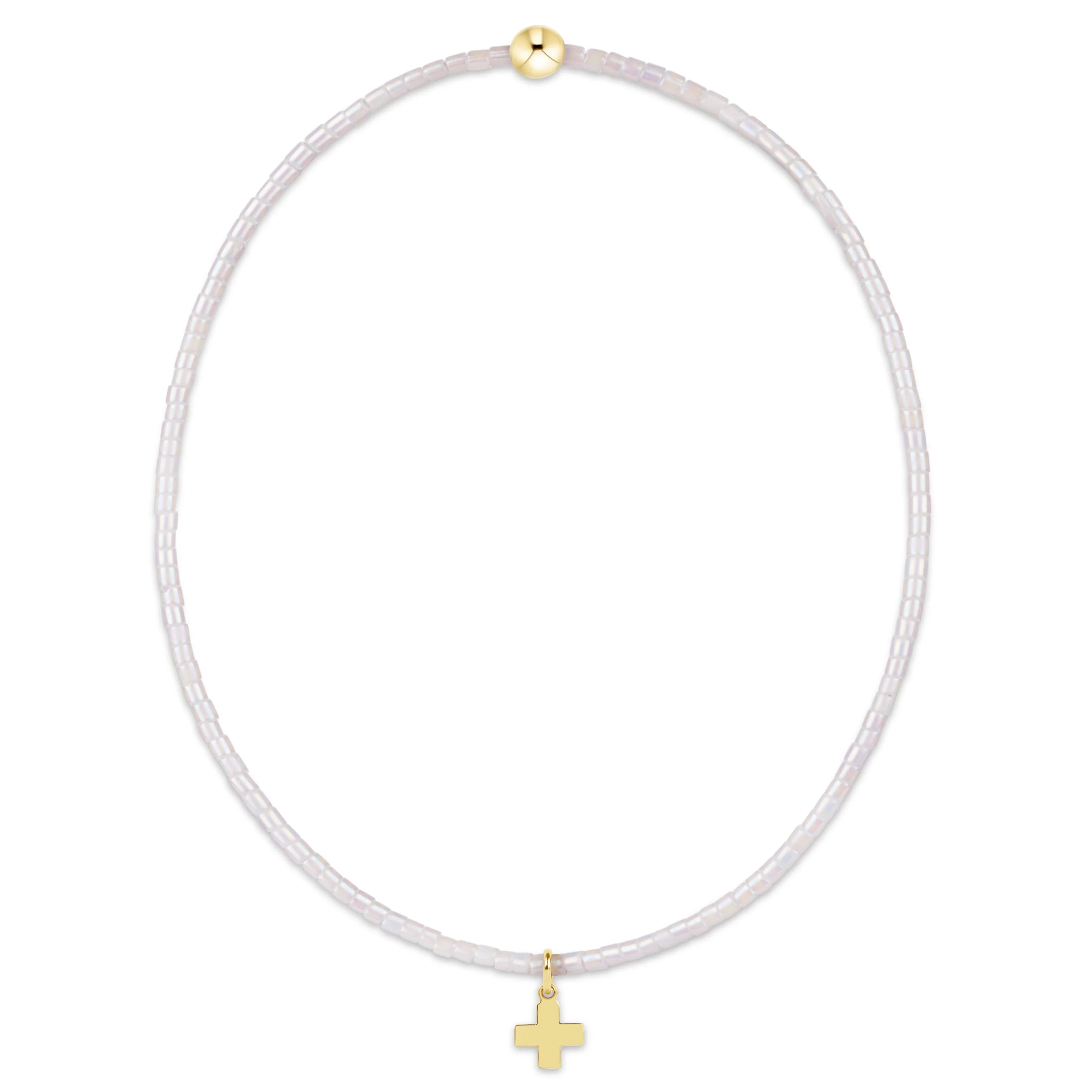 Hope Classic Bracelet with Signature Cross Small Gold Charm