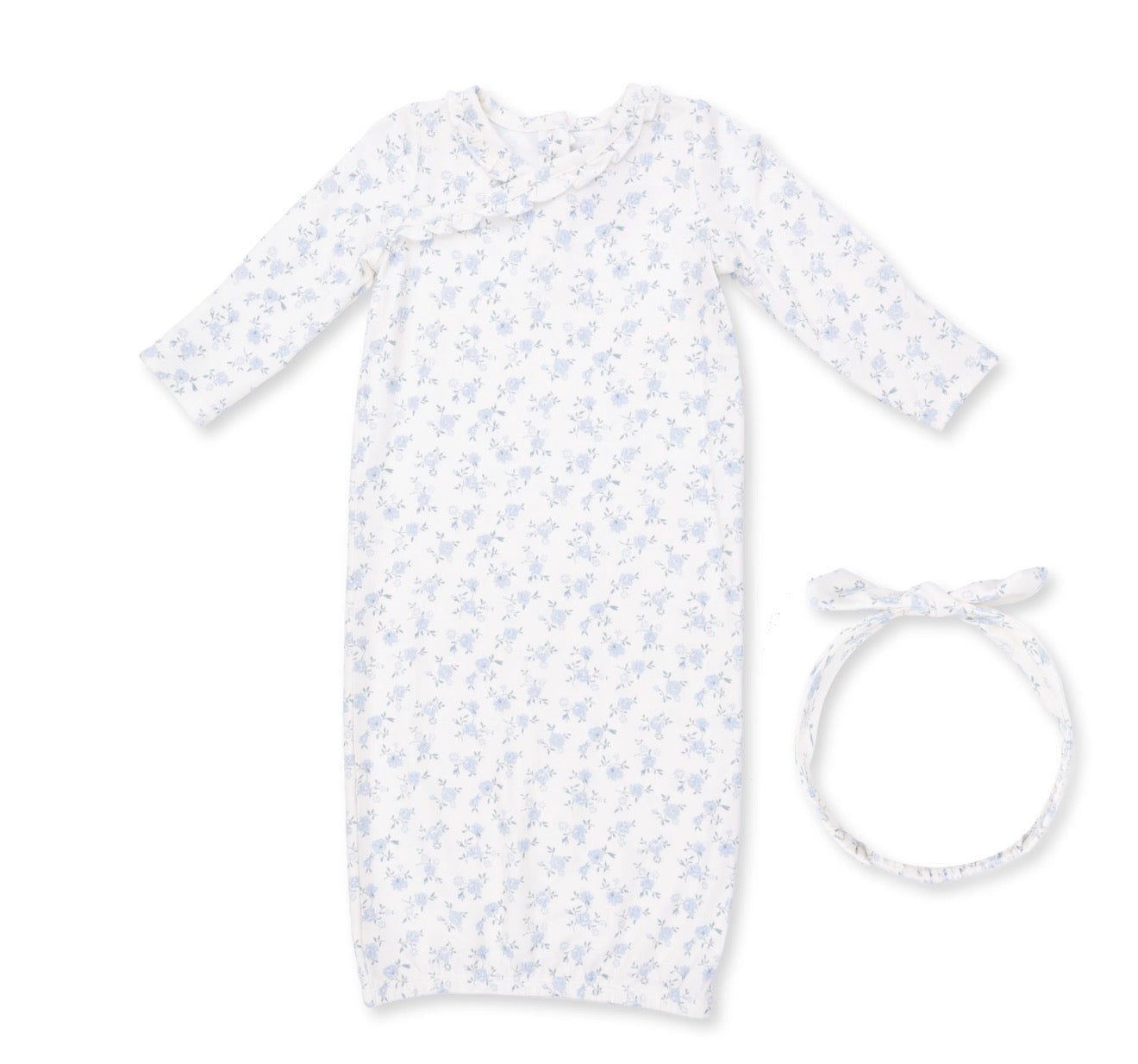 Rose Briar Kimono Gown and Knot Headband