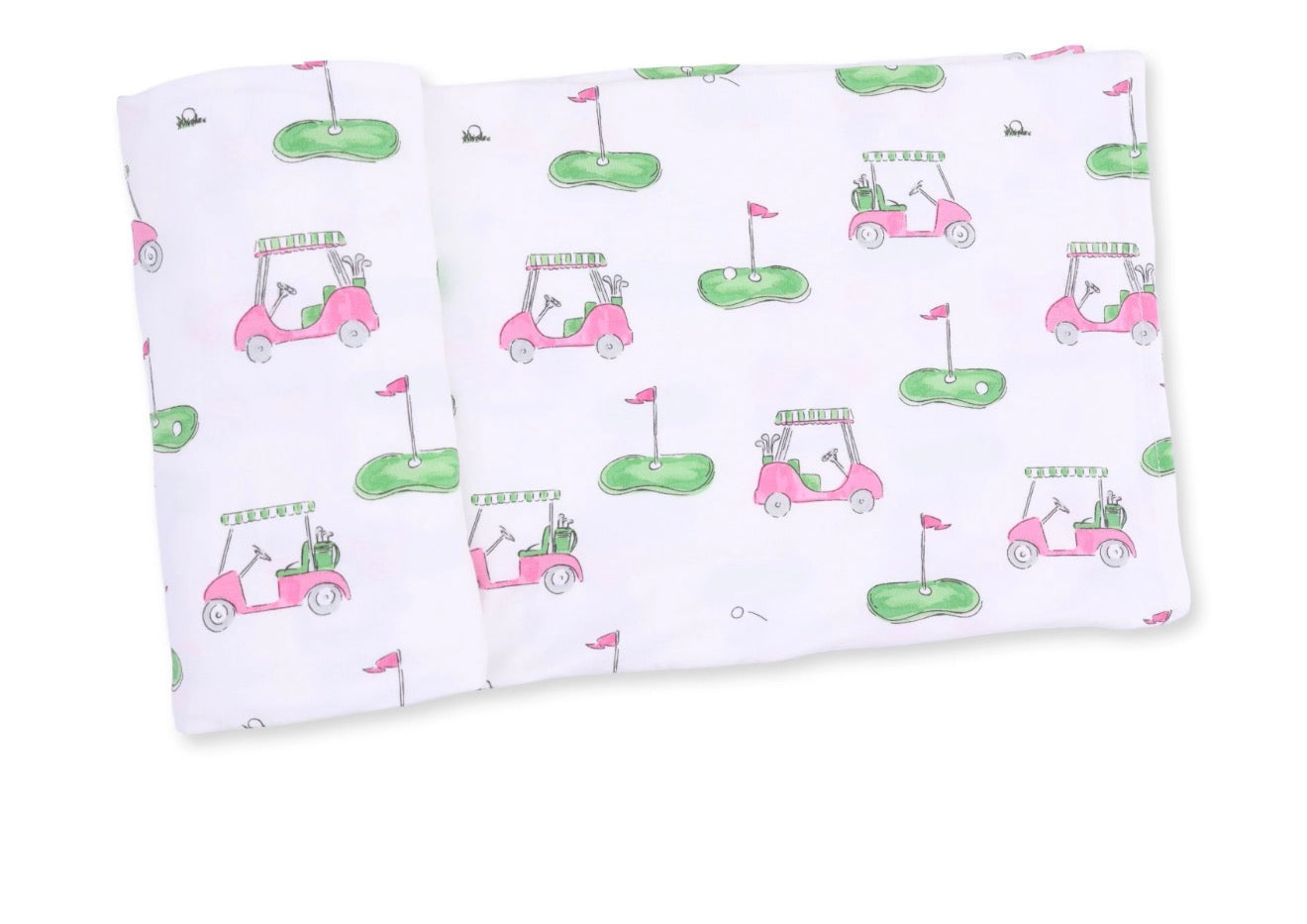 Golf Carts Swaddle Blanket