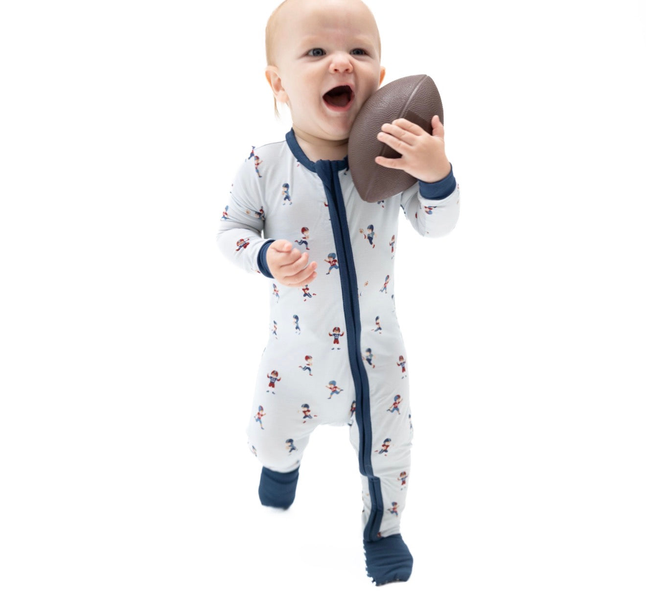 Tiny Footballers Covertible Romper