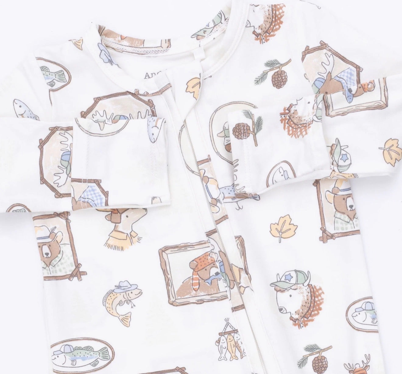 Woodson's Family Cabin 2-Way Zipper Footie