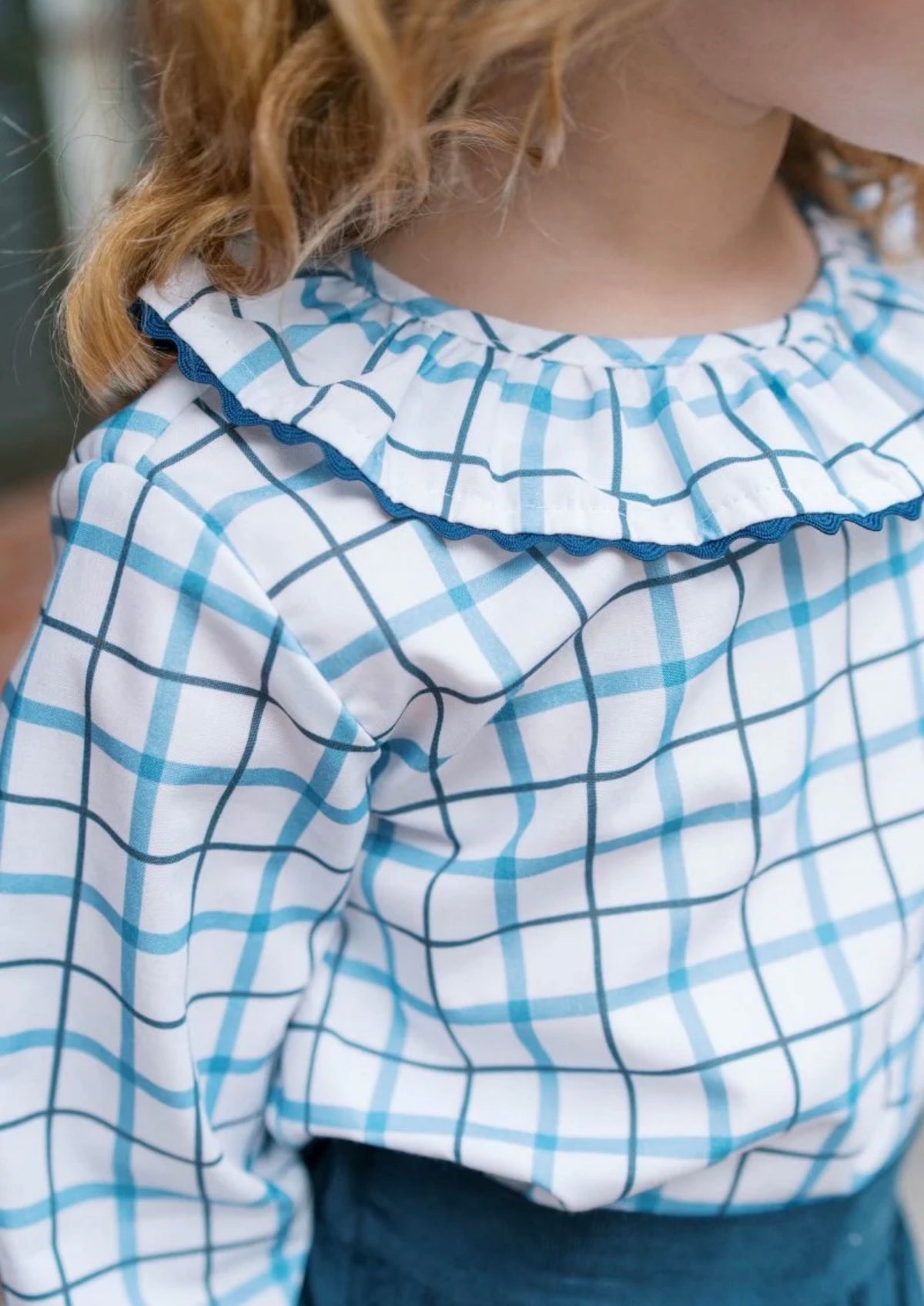 Bella Blouse - Heritage Check