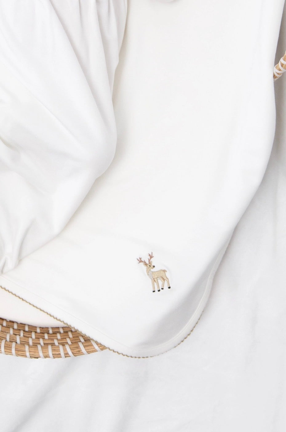 Pip Embroidered Blankets