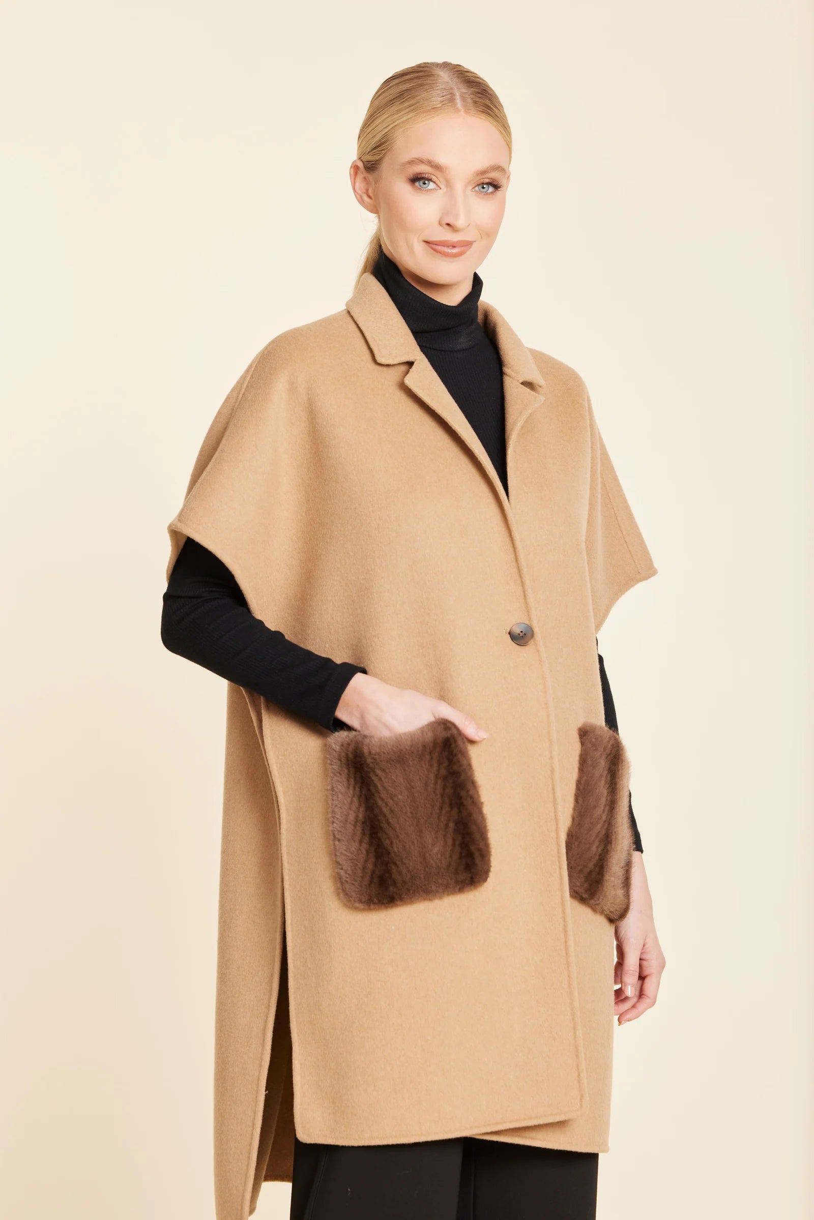 Mia Fur Pocket Vest