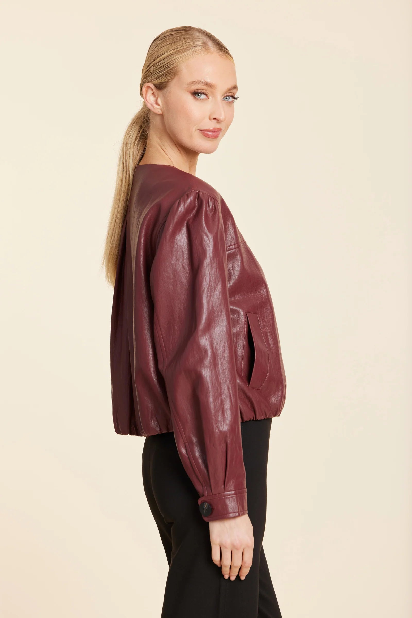 Evelyn Pleated Jacket