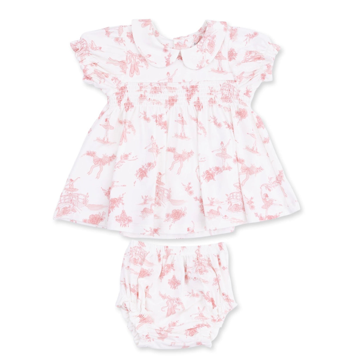 Ballet Toile Smocked Dress