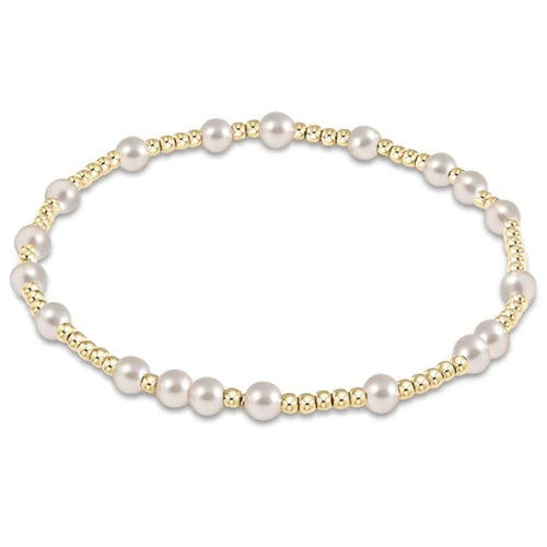 eNewton | Hope Unwritten Bracelet - Pearl 6mm