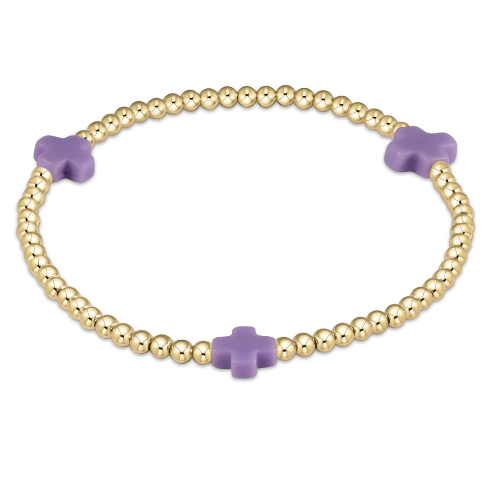 egirl | Signature Cross Bracelets Gold 3mm