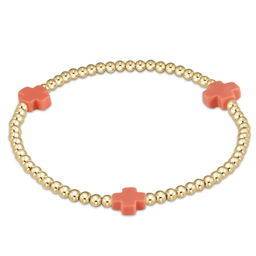 egirl | Signature Cross Bracelets Gold 3mm