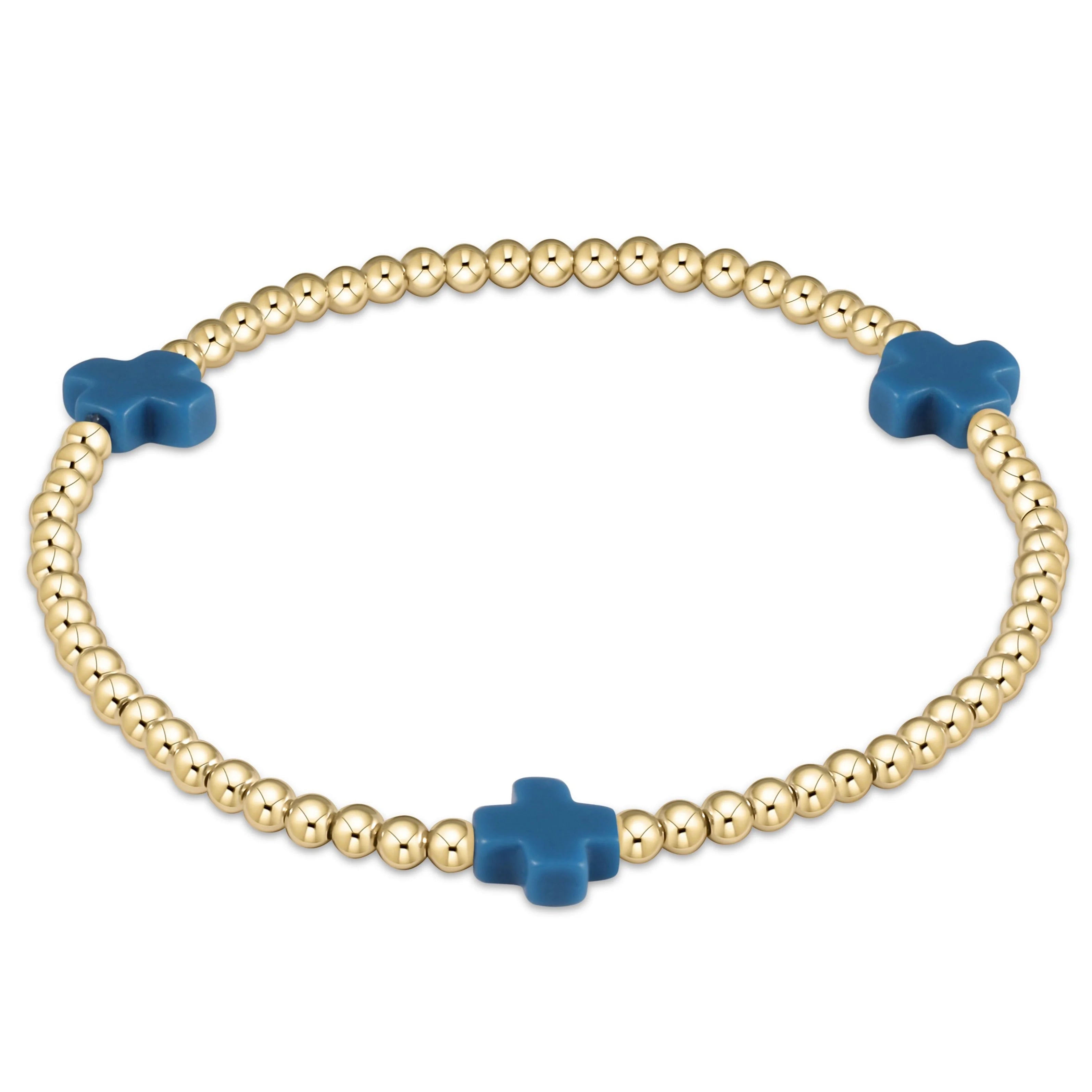 egirl | Signature Cross Bracelets Gold 3mm