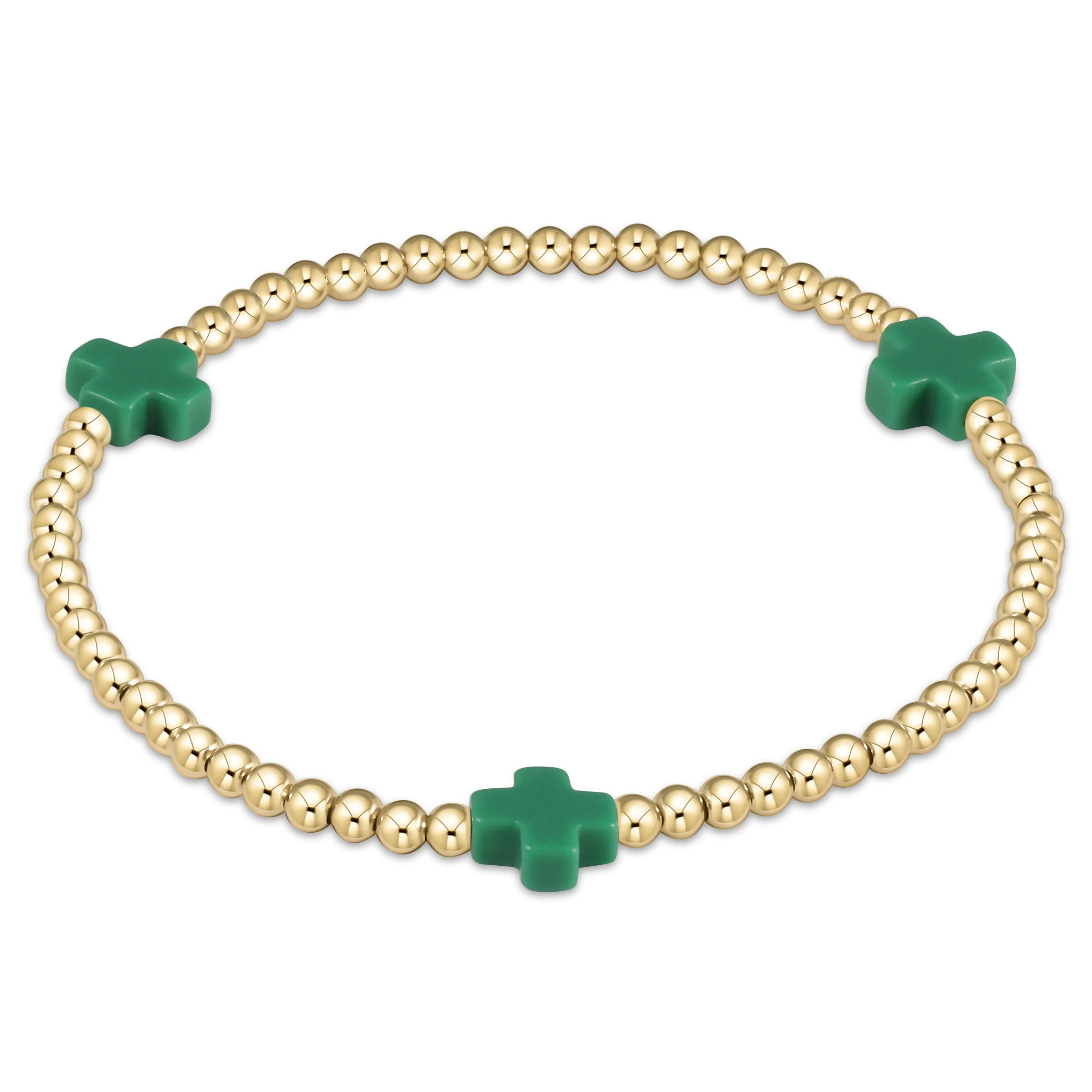 egirl | Signature Cross Bracelets Gold 3mm