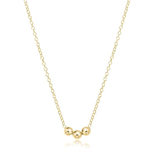 eNewton | 16" Joy Gold Necklace