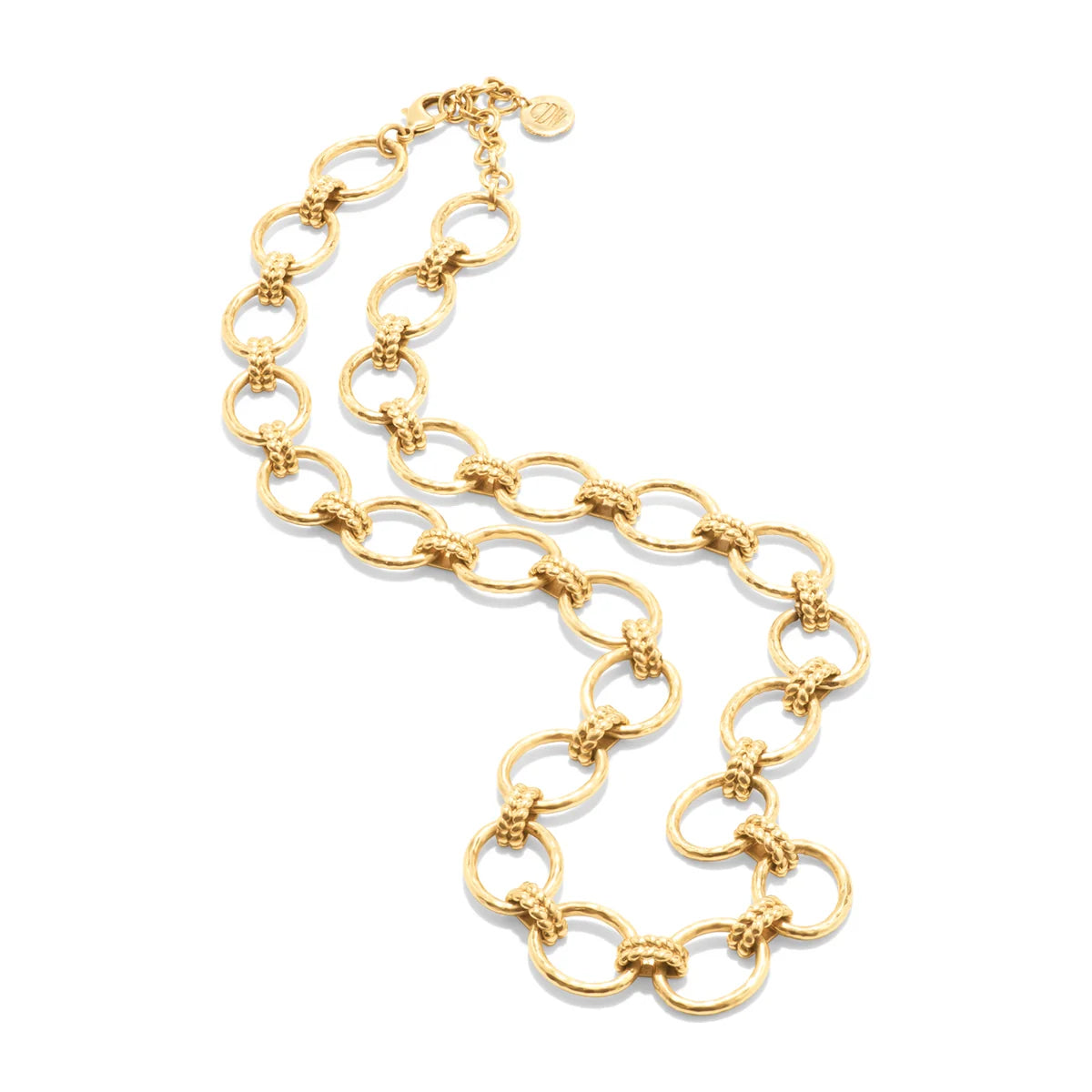 Cleopatra Grande Link Necklace in Gold