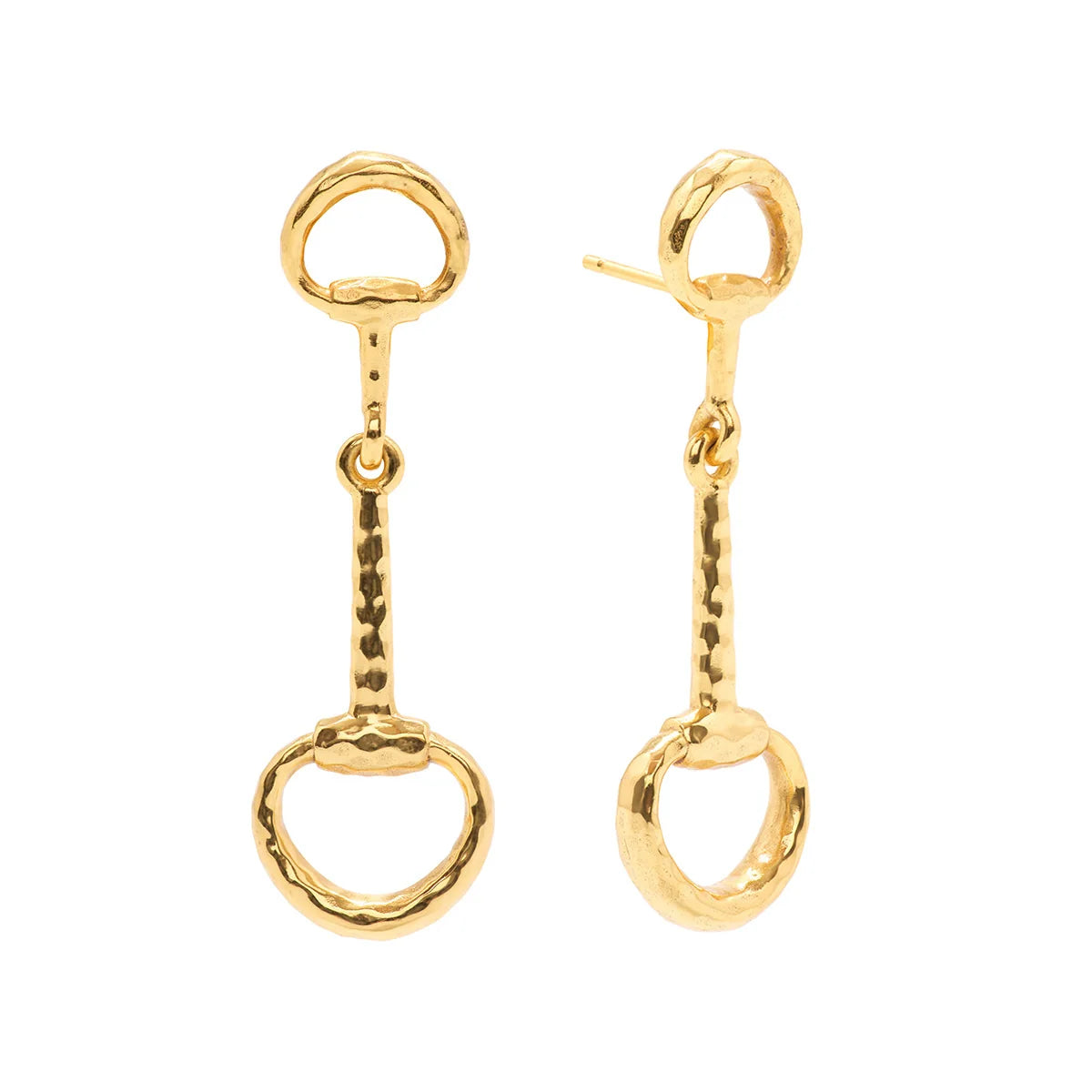 Equestrian Snaffle Bit Earrings