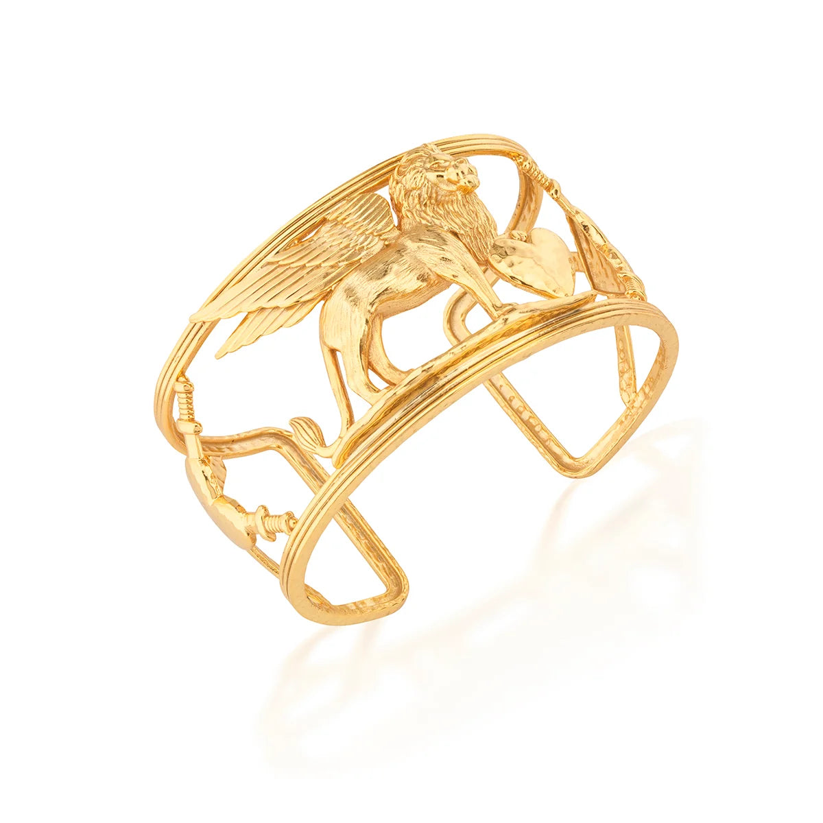 Lionheart Gold Cuff
