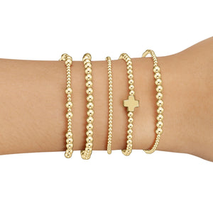 eNewton | Gold Gift Set Stack of 5 Bracelets