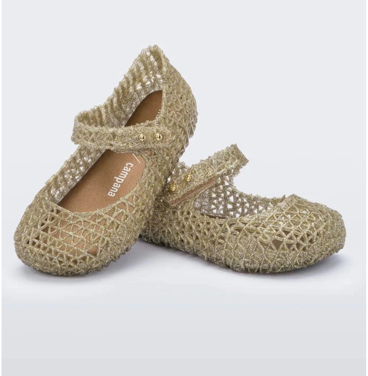 Mini Melissa Campana Papel Baby - Gold