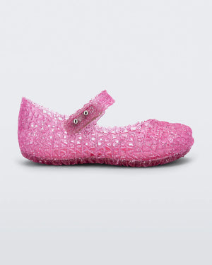 Mini Melissa Campana Papel Baby - Pink Glitter