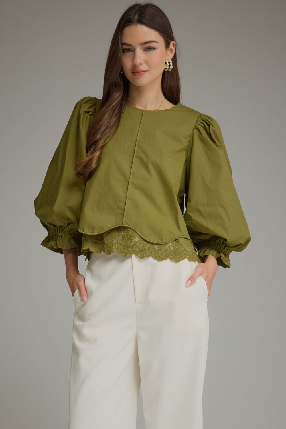 Silvy & Lace Top