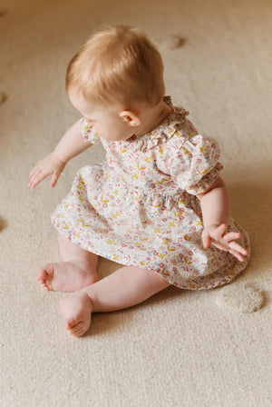 PEHR | Ruffle Puff Sleeve Dress - Floret