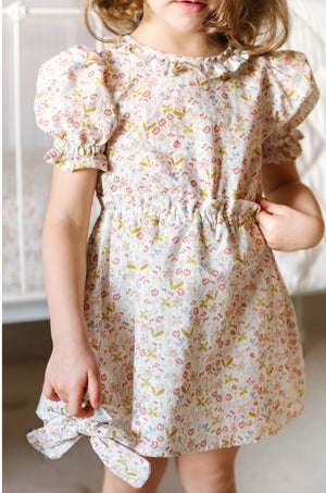 PEHR | Ruffle Puff Sleeve Dress - Floret