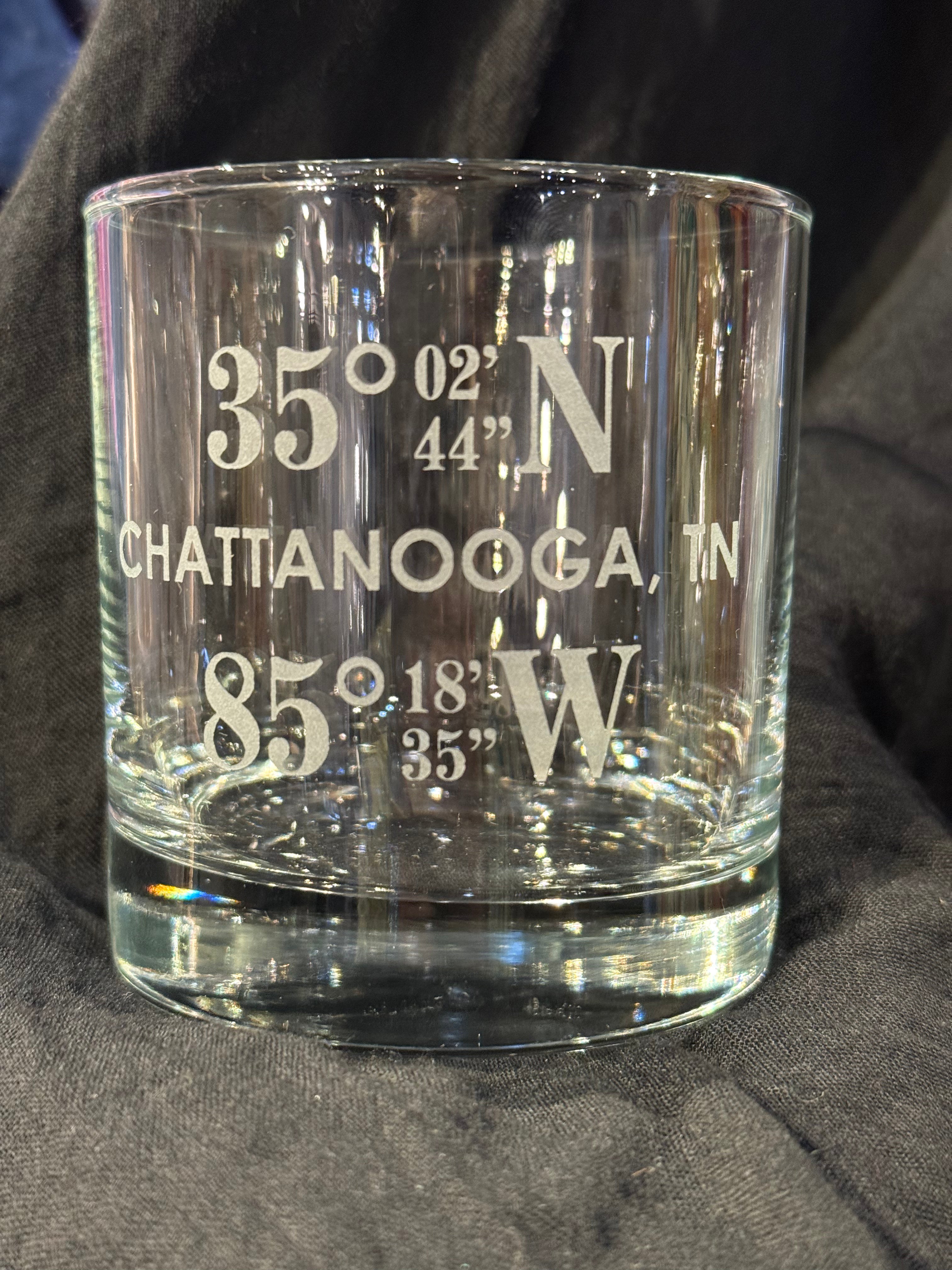 Chattanooga Glasses - Stemless Wine and Rocks