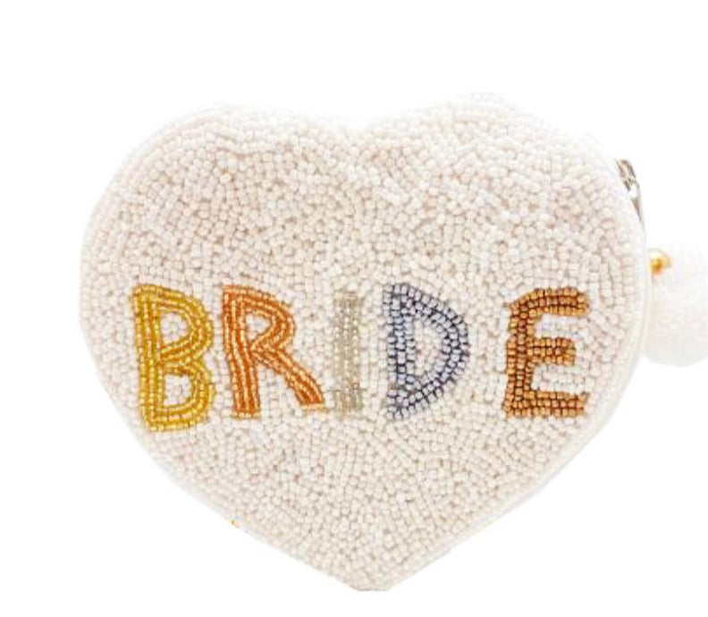 Bride Heart Coin Purse