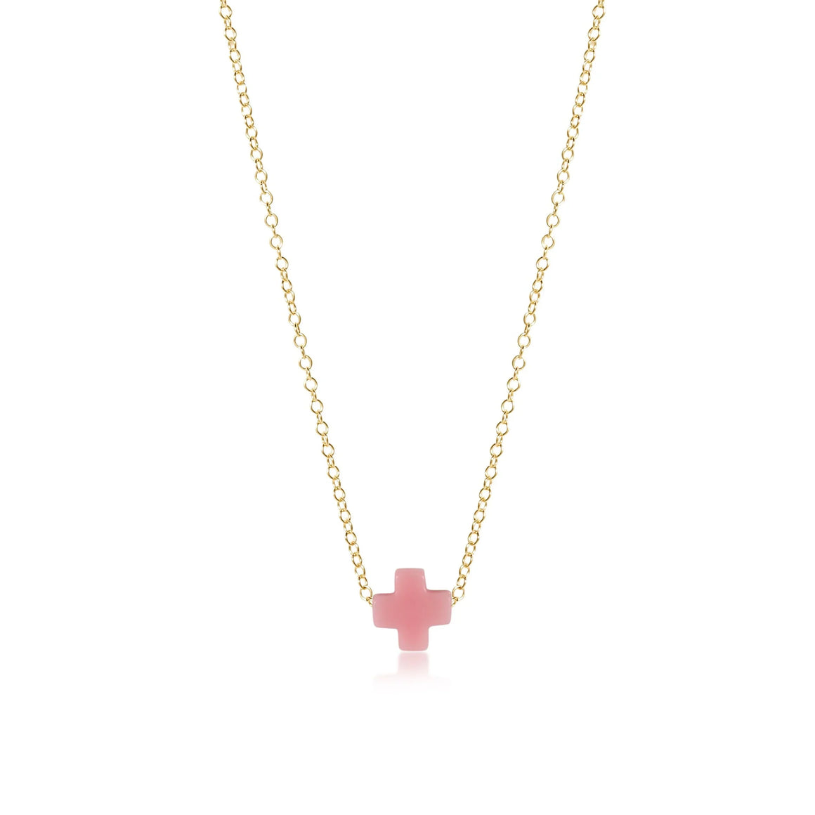 egirl | 14” Necklace Gold - Signature Cross