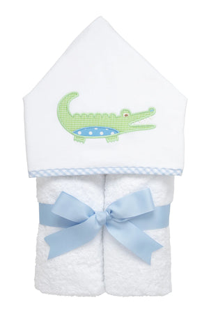 3 Marthas | Alligator Hooded Towel