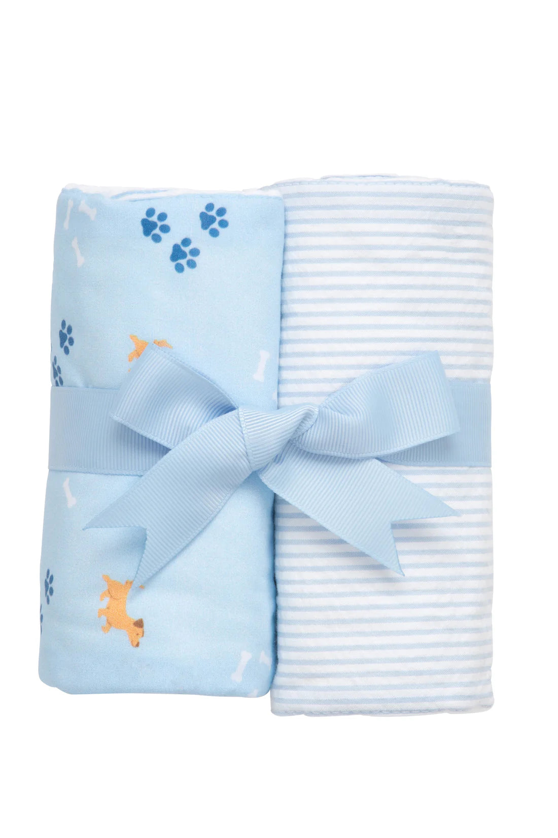 3 Marthas | Puppy Set of Two Burp Cloths