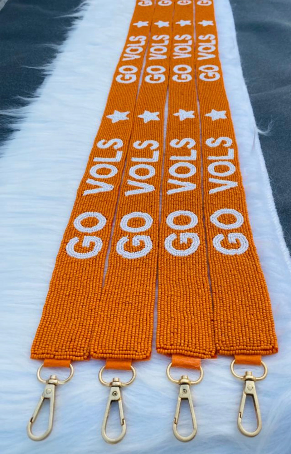 Beaded Bag Strap - Tennessee