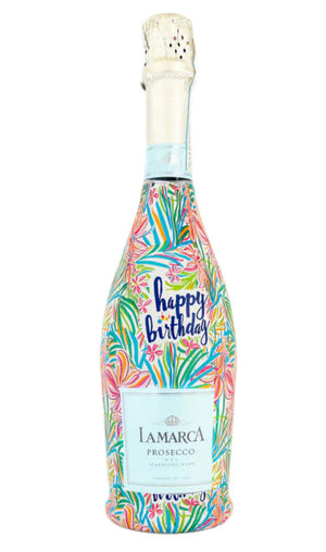 Beau Bottles Champagne Wraps - Birthday