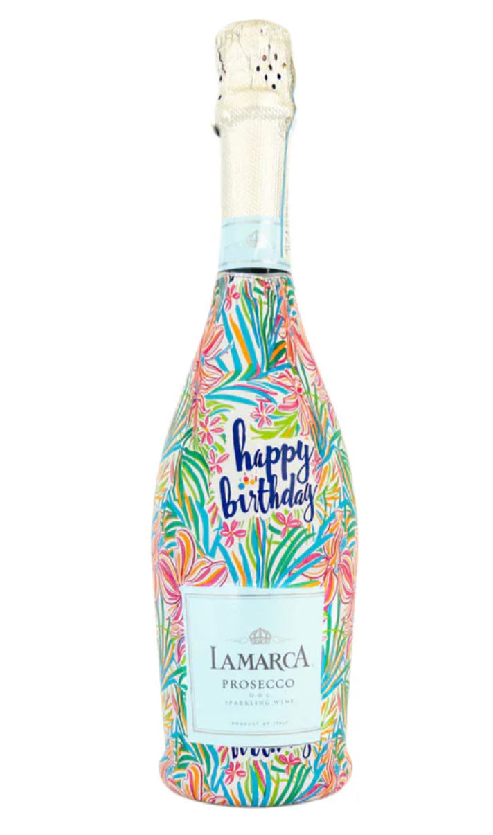 Beau Bottles Champagne Wraps - Birthday